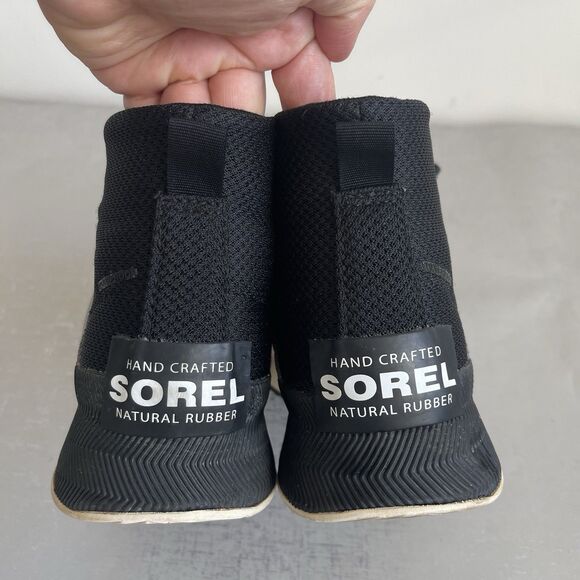 Sorel Women's 7 Out N About III Mid-Top Boots Sneakers Waterproof Black - Picture 8 of 13
